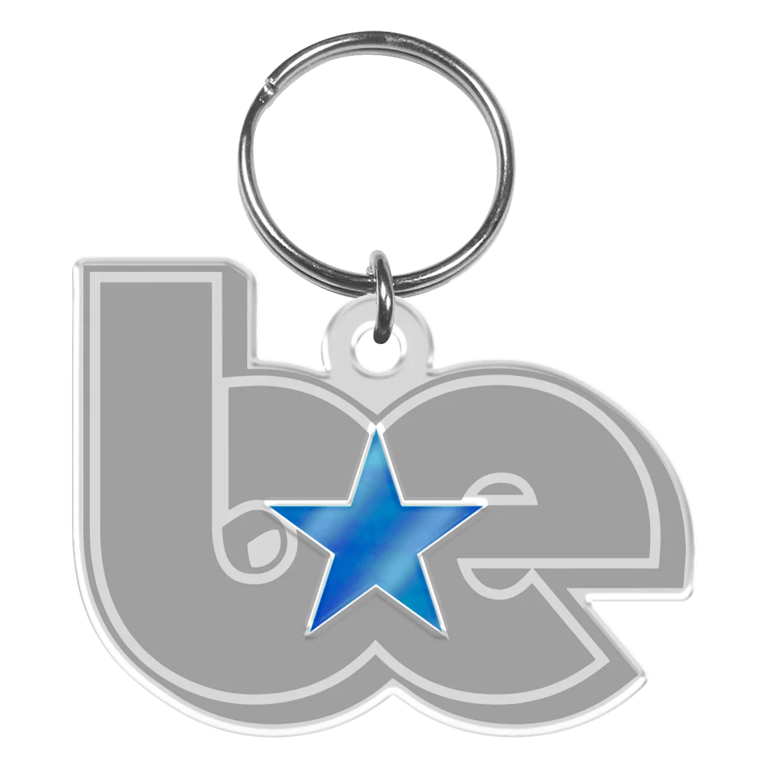 BE Lenticular Star Keychain