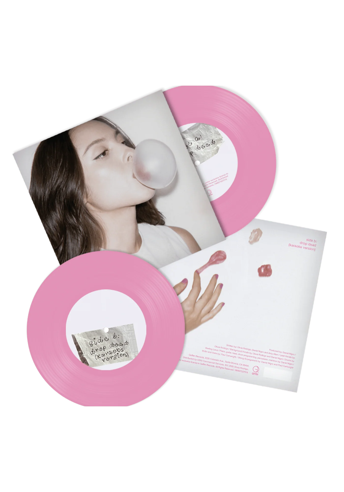drop dead - chewing gum 7" vinyl - Image 2