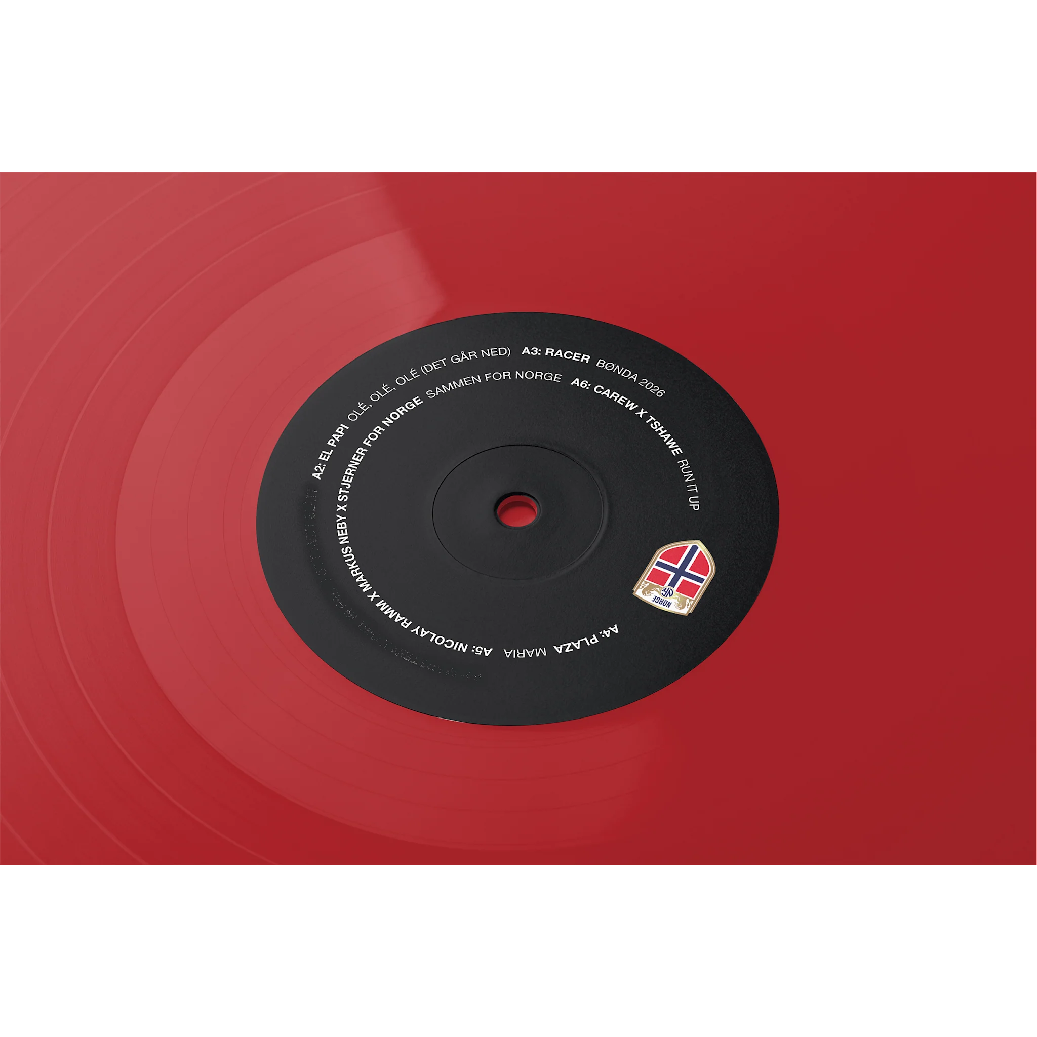 Heia Norge! Rød Vinyl - Image 4