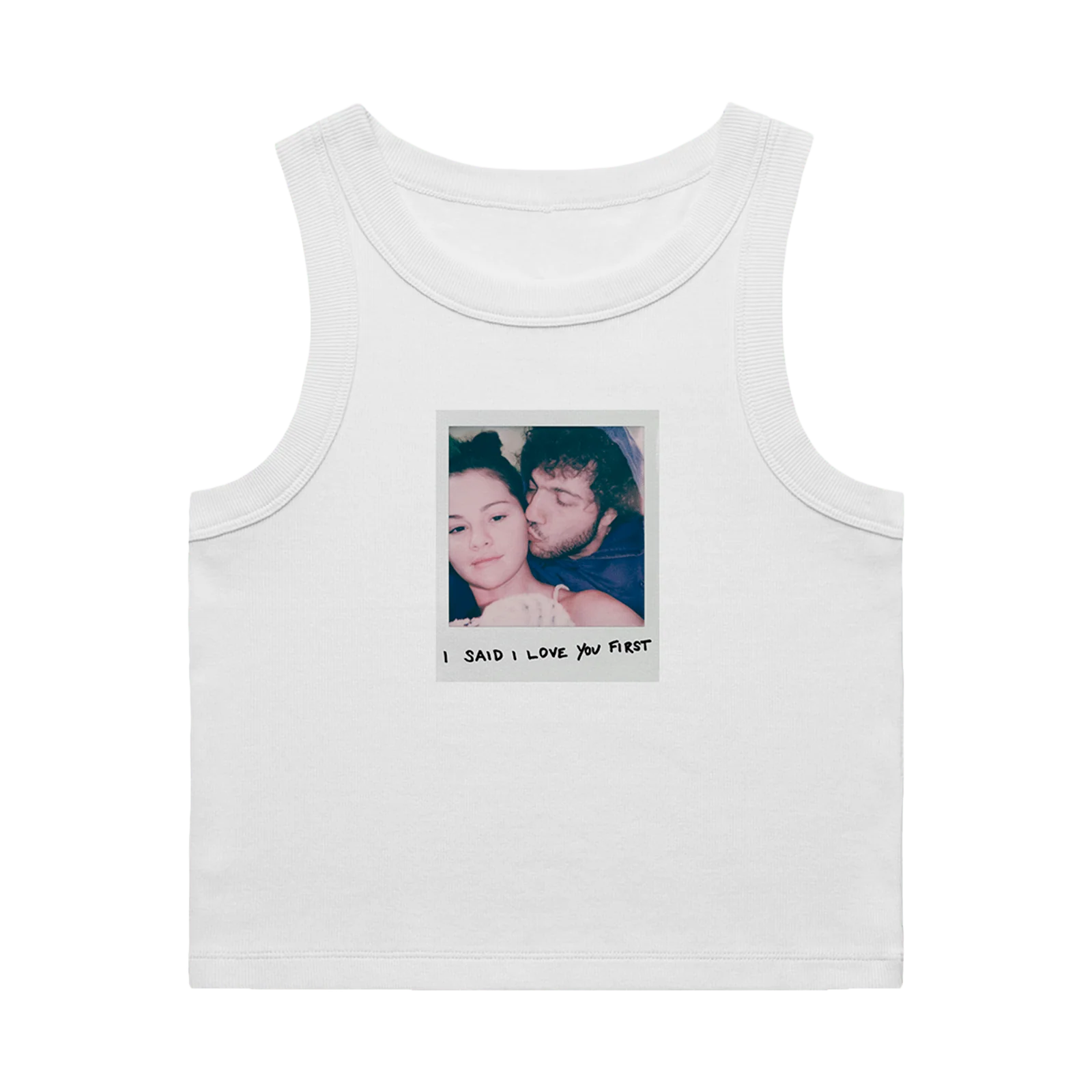 I SAID I LOVE YOU FIRST PHOTO TANK