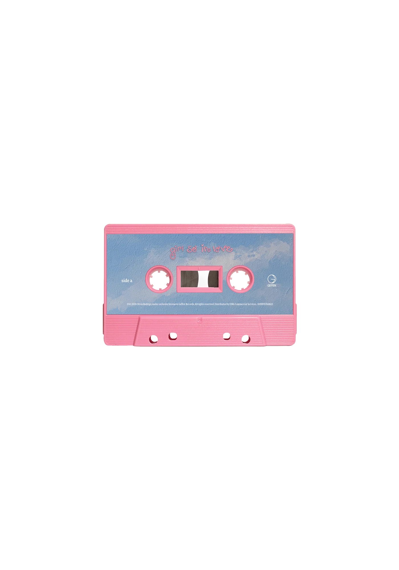 you seem pretty sad for a girl so in love - baby pink cassette - Image 2