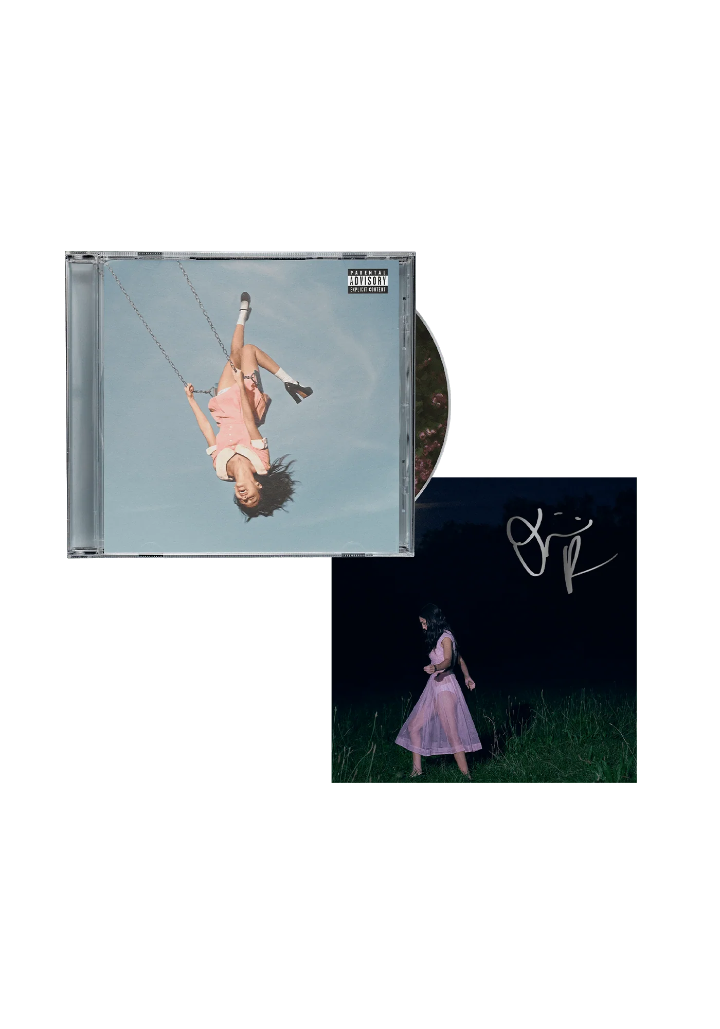 you seem pretty sad for a girl so in love cd + signed art card